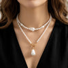 Vintage Imitation Pearl Choker Necklace for Women Glass Stone Irregular Bohemian Ethnic Style Charming Party Jewelry Gift - Image 11