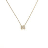 Bubble Letter Necklaces for Women Zirconia Initials Pendant Gold Plated Stainless Steel Chain Jewelry Gifts Monther's Day Gifts - Image 18