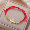 Triquetra Witch Knot Bracelet Celtics Good Luck Symbol Irish Trinity Knot Talisman Stainless Steel Couple Jewelry - Image 15