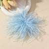 Ostrich Feather Brooch 15CM Lapel Pin Handmade French Style for Women Ladies Wedding Party Jewelry Gift - Image 8