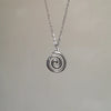Vintage Spiral Vortex Pendant Hand-woven Leather Rope Necklace for Women Unisex Boho Pentagram Necklace Y2K Jewelry - Image 10