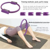 Yoga Pilates Ring Durable Non-Slip Exercise Circle Magic Exercise Circle with Dual Grip for Thigh Pelvic Floor Muscle Training - Image 2