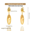 Chic Long Drop Earrings For Women Punk Gold Color Piercing Earring Youth Office Jewelry Party Jewelry Gifts - Image 3