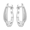 Silver Multi-layer Ear Ring Jewelry Versatile Hoop Earrings For Women Jewelry Birthday Party Gift - Image 42