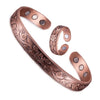 Magnetic bracelet Vintage Flower Ring Bracelet set Adjustable bracelet for men and women - Image 6