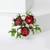 Rhinestone Pomegranate Brooches for Women Unisex Enamel Fruit Pins Office Party Friend Gifts Jewelry Accessories - Image 16