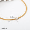 Stainless Steel Shiny Zirconia Pendant Necklace For Women Delicate Pvd Plated Charm Jewelry Gift - Image 8