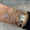 Snake Cobra Cuff Bracelets Paved White Cubic Zirconia Gold/Rose Gold/Platinum Plated Color Women Bracelet Jewelry - Image 1