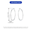 U Shape Hoop Earrings in Many Styles - Image 98