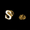 Quality Brass Initial A to Z 26 Letters Pin Golden Color English Symbol Design Men's Suit Collar Lapel Brooch Pin - Image 24