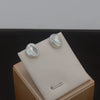 7-8mm Baroque Freshwater Pearl Earrings Silver Keshi Pearl Stud Earrings for Women Jewelry Gift - Image 6