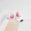 Sweet Knitted Texture Heart Studs 3D Braided Polymer Clay Earrings Cute Romantic Gradient Heart Jewelry Handmade Accessories - Image 10