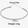 Geometric Chunky Stainless Steel Bracelets Bangles For Women Men Accessories Silver Color Wrist Jewelry No Fade Bangle - Image 18