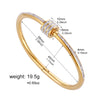 Yupsk 3/1Pcs Classic Stainless Steel Bracelet Set for Women Men Buling Zirconia Bangles Versatile Stacking Accessories - Image 6