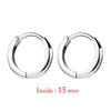 Two-Piece Mini Hoop Piercing Earrings in Gold-Tone Silver-Tone or Rose Gold-Tone - Image 28