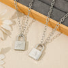Creative Hyunjin Lock Necklace Same As Huang Xuanchen's Style Punk Necklace Men Women Fans Gifts - Image 4