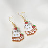 Cute Animal Drop Dangle Earrings For Women Girls Cat Rabbit Koi Dragon Colorful Enamel Golor Color Earrings - Image 25