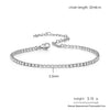 Iced Out 4MM Zircon Tennis Anklet Bracelet for Women Dazzling Bracelet on The Leg Chain Sexy Decoration on Foot Jewelry - Image 9