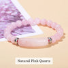 JD Stone Tiger Eye Amethyst Rectangle Bar Charm Bracelet Women Men Stone Powder Crystal Rough Chakra Jewelry - Image 18