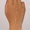 Silver Star/Evil Eyes Blue/White Zircon Bracelet Finger Design For Women Hand Chain Bracelet Party Jewelry - Image 18