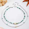 Bohemian Bead Necklace with Starfish and Turtle Charms - Image 6