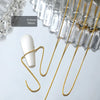 50/100CM 0.8mm Gold Silver Nail Bead Chain Charm Ellipse Stone Nail Art Decorations Giltter Metal Steel Ball Jewelry Accessory - Image 8