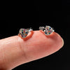 Tiny Heart-Shaped Cartilage Earrings Zircon Gold Color Piercing Cartilage Hoop Small Hoop Earrings Party accessories - Image 3