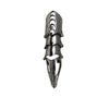 Adjustable Metal Claw Ring with Scrollwork in Bronze or Black - Image 8