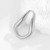 Leo Stainless Steel Irregular Brooches Women Unisex Glossy Geometric Pins Banquet Party Clothing Accessories - Image 9