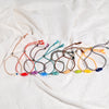 Set of 10Pcs Ceramic Fish Bracelet for Women Handmade Woven Colored Rope Boho Wrap Charm Bracelet Friendship Jewelry - Image 4
