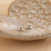 Simple Minimalist Mini Flower Stud Earrings for Women 6MM Stainless Steel Piercing Earring Jewelry - Image 6