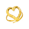 316L Stainless Steel Rings for Women Gold Color Classic rings wedding couple rings Jewelry - Image 36