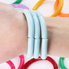 3Pcs Bohemain Acrylic Bamboo Stackable Bracelets Set for Women Marble Color Stretchy Resin Tube Beads Bracelet Bangles Jewelry - Image 14