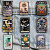 Tarot Card Enamel Pin The Star Sun Moon Skeleton Brooch Lapel Pin for Backpack Clothing Decoration Party Gifts - Image 1