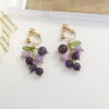 Chinese Style Lily Bell Orchid Pearl Clip Earrings Temperament White Tulip Shell Petal Flower Clip Earrings Without Piercing - Image 11