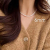 Simple Retro Imitation Pearls Bracelet For Women Stretch Acrylic Bead Men Bracelet Party Jewelry Pearl Wristband Gift - Image 8