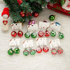 Christmas Color Sequin Snowflake Resin Star Light Balls Dangle Earring for Women Christmas Festive Atmosphere Jewelry - Image 1