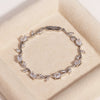 Leaf Branch Bracelet with Cubic Zirconia Details in Gold-Tone or Silver-Tone - Image 15