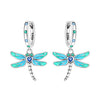 Silver Butterfly Fluttering Insect Earrings Jewelry Drop Earrings Jewelry Party Anniversary Gifts - Image 29