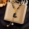 316L Stainless Steel Butterfly Moon Lock Blue Eyes Pendant Necklace For Women Multilayer Choker Chain Jewelry Gifts - Image 9