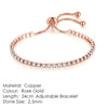 Tennis Bracelet For Women Style 4 Color 4 Claws Mosaic Cubic Zirconia Silver Color Jewelry Gift - Image 14