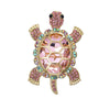 Cute Women Kids Turtle Transparent Rhinestone Brooches Pins Classic Shiny Boutique Decoration Animal Badges Corsage - Image 3
