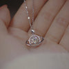 Silver Planet Necklace Personality Charming Woman Pendant Choker Birthday Gift for Friends Jewelry - Image 1
