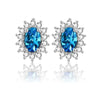 Gica Classic Multicolor 4 6mm Oval Flower Stud Earrings For Women Wedding Party Minimalist Jewelry Valentine's Day Gift - Image 19