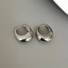 1 Pair Water Drop Geometric Earrings For Women Couples Minimalist Classic Hip Hop Ear Buckle Jewelry Accessories - Image 5