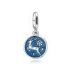 Silver Christmas Bell Charms Snowflake Reindeer House Bead Snowman Pendant Fit Bracelet Necklace Jewelry - Image 8