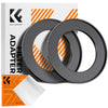 Step Up Ring Aviation-grade Aluminum Filter Adapter Ring 2-pack Cleaning Cloth Lens Ring for ND Cpl UV Lenses Filter - Image 8