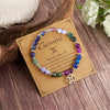 12 Zodiac Stone Beaded Bracelets for Women Men Handmade Constellation Sign Bracelet Party Birthday Charm Jewelry Gift - Image 15