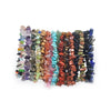 Hematite Elastic Multiple Crushed Stone Crystal Bracelet Suitable For Men Women 3-8mm Raw Chip Gemstone Jewelry - Image 2