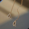 Drop Ear Line Long Hanging Earrings For Women Zircon Crystal Bee Butterfly Flower Piercing Earing Accessories Jewelry - Image 10